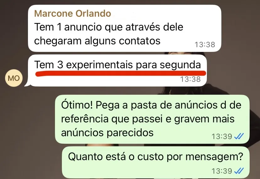 Depoimento: 3 experimentais para segunda