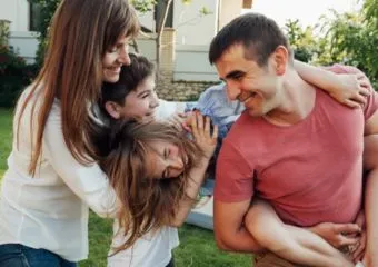 Família feliz